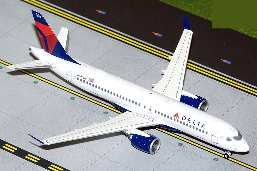 Amazon.com: GeminiJets G2DAL1113 Delta Air Lines Airbus A220
